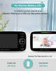4.3" Wireless Baby/Elderly Night Vision Monitor with Lullaby, Intercom, and Temperature Detection