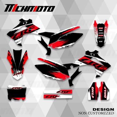 MCHMFG Графические наклейки Стикеры Фон Для HONDA CRF250 CRF 250 2014 2015 2016 2017 CRF450 CRF 450 2013 2014 2015 2016