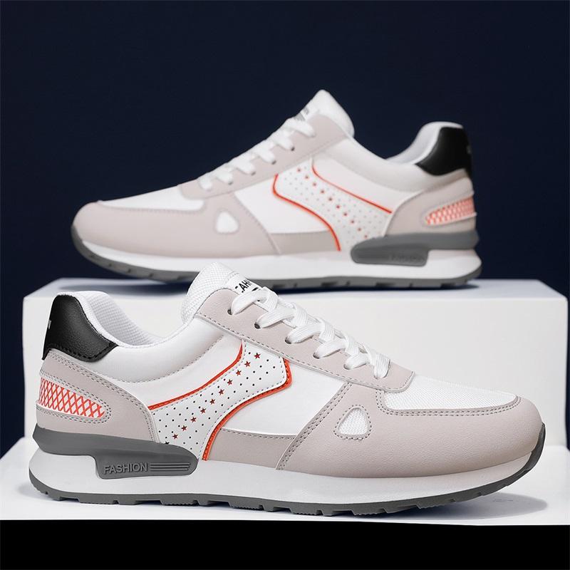 Fashion Fashion Mesh Students Casual Sneakers for Men Comfortable Sports Walking Shoes Male Breathable Flat Shoe Men’s Sneaker New Style