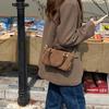 Fashion Small Square Bag Shoulder Bags Brown Niche Retro Suede Surface Leisure Versatile Trend Lady Crossbody Bags