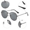 1pc New Fashion Women's Sunglasses, , Shape, Gradient Lens, High-End Design For Large Faces Vintage Shades Beach Men's Sunglasses