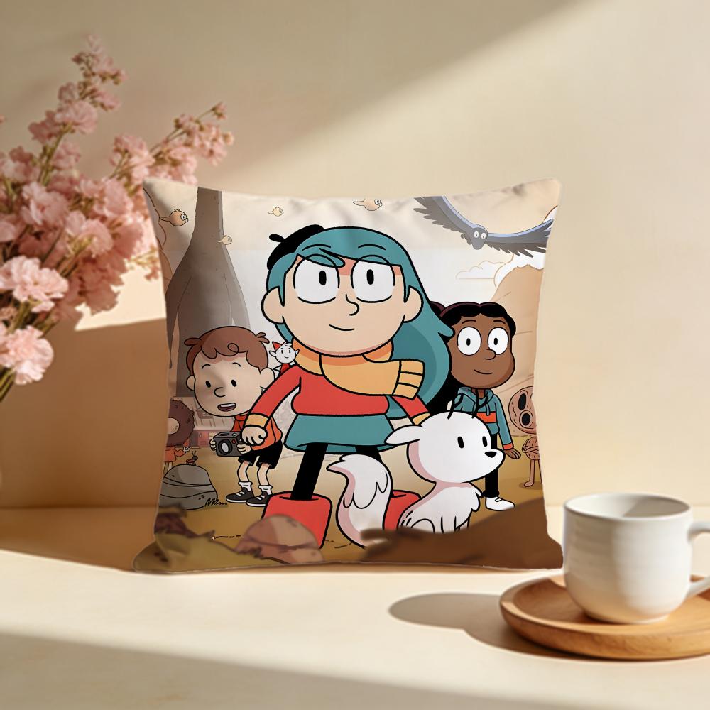 Popular HHildaful Cushion Cover Stylish Washable Pillow Cover Ideal for Couch Bedroom Car Decoration
