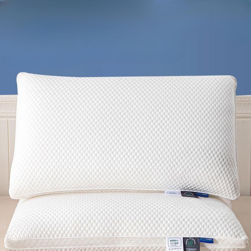 Class A Knitted Cotton Pillow, Non-collapsible Pillow Core, Deep Sleep, Cervical Vertebra Protection, Household Student Dormitory Single Pillow