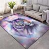 Fashion Tiger Pattern Carpet On The Floor 3D Animal Printed Big Carpet Living Room Soft Bathroom Mat Absorb Anti-slip