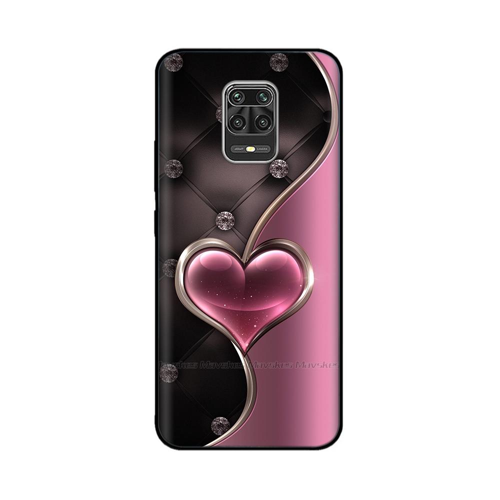 Чехол для Redmi Note 9 Pro Max NOTE 9S Милый Мультяшный Чехол Мягкий Силиконовый Чехол для Телефона Для Xiaomi Redmi Note 9 Pro Note9S Чехол Funda