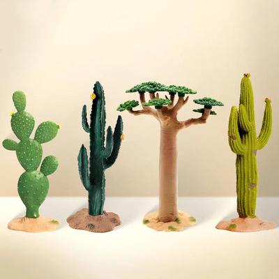 Искусственный кактус Аквариум Аквариум Симуляция Тропические растения Украшение Аквариумный ландшафт Водное растение Орнамент Водолей