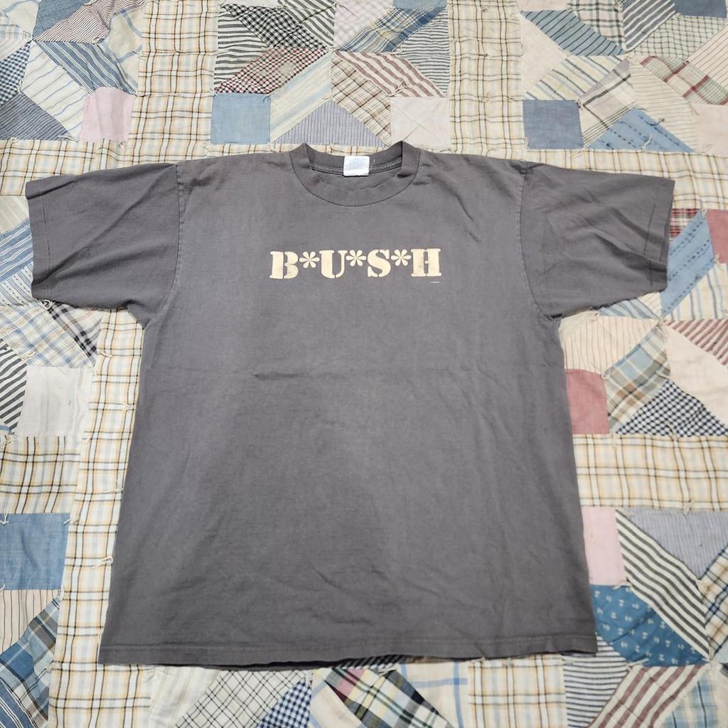 vintage 90s Bush Band T Shirt Single Stitch Grunge Rock Tee