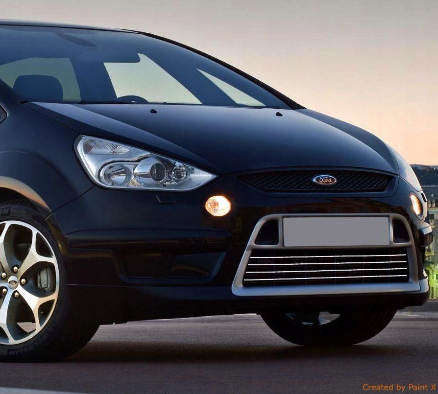 FORD -MAX, GALAXY III - CHROME GRILL grille strips