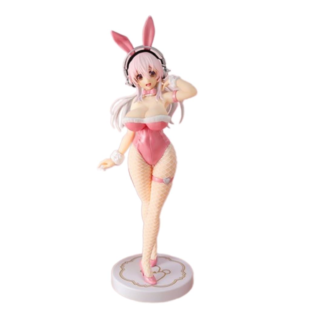 Super Sonico Figure BiCute Bunnies Pink Ver.