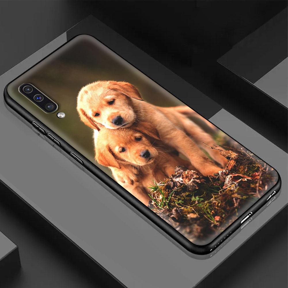 Чехол для телефона с милой собакой для Samsung Galaxy A21S A50 A70 A12 A10 A10S A02S A20E A40 A20 A51 A71 A30, мягкий чехол