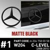 abs Original Car Rear Trunk Badge Sticker Mercedes Benz Amg C-class C300 W204 2008-2014 A2047580058 Mercedes Emblem Snap Cover FU3