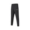 Solid Color Casual Running Training Soft Stretch Mid-Rise Knitted Sports Pants Men Bottoms Black SC2240045A-BK01