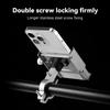 Держатель для телефона велосипедный с вращением на 360°, из алюминиевого сплава, кронштейн для GPS для горного велосипеда, крепление на руль для скутера/мотоцикла