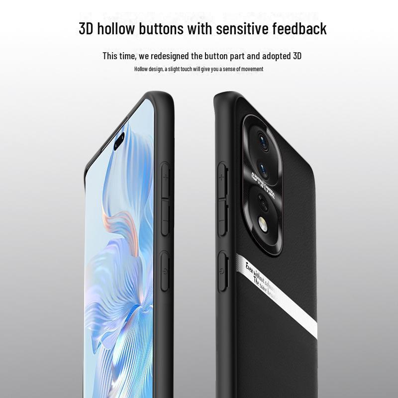 Защитный чехол из жидкой кожи для Honor 80 Pro, устойчивый к падениям и загрязнениям, можно приобрести по отдельности.