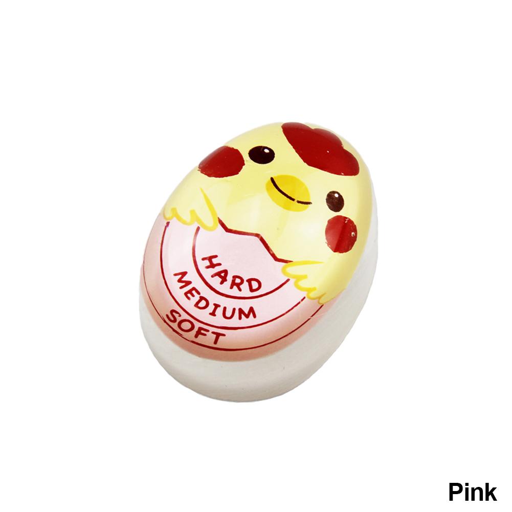 Яйцеварка из смолы с таймером для варки яиц, меняющая цвет, наблюдатель за температурой приготовления, кухонный инструмент, экологически чистый смоляной красный таймер для варки яиц, новый