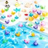 35 PCS Mini Resin Axolotl Figurines Charms Tiny Animal Figures for DIY Craft Fairy Garden Landscape Aquarium Decor