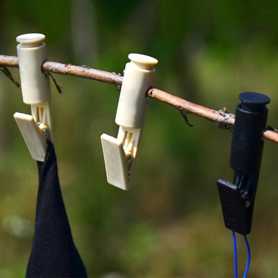 1/5 шт. Уличная бельевая веревка Позиционирующий зажим Портативный для нижнего белья Носки Бельевой зажим Прищепка Мини Многофункциональный Кемпинг Ветрозащитный зажим