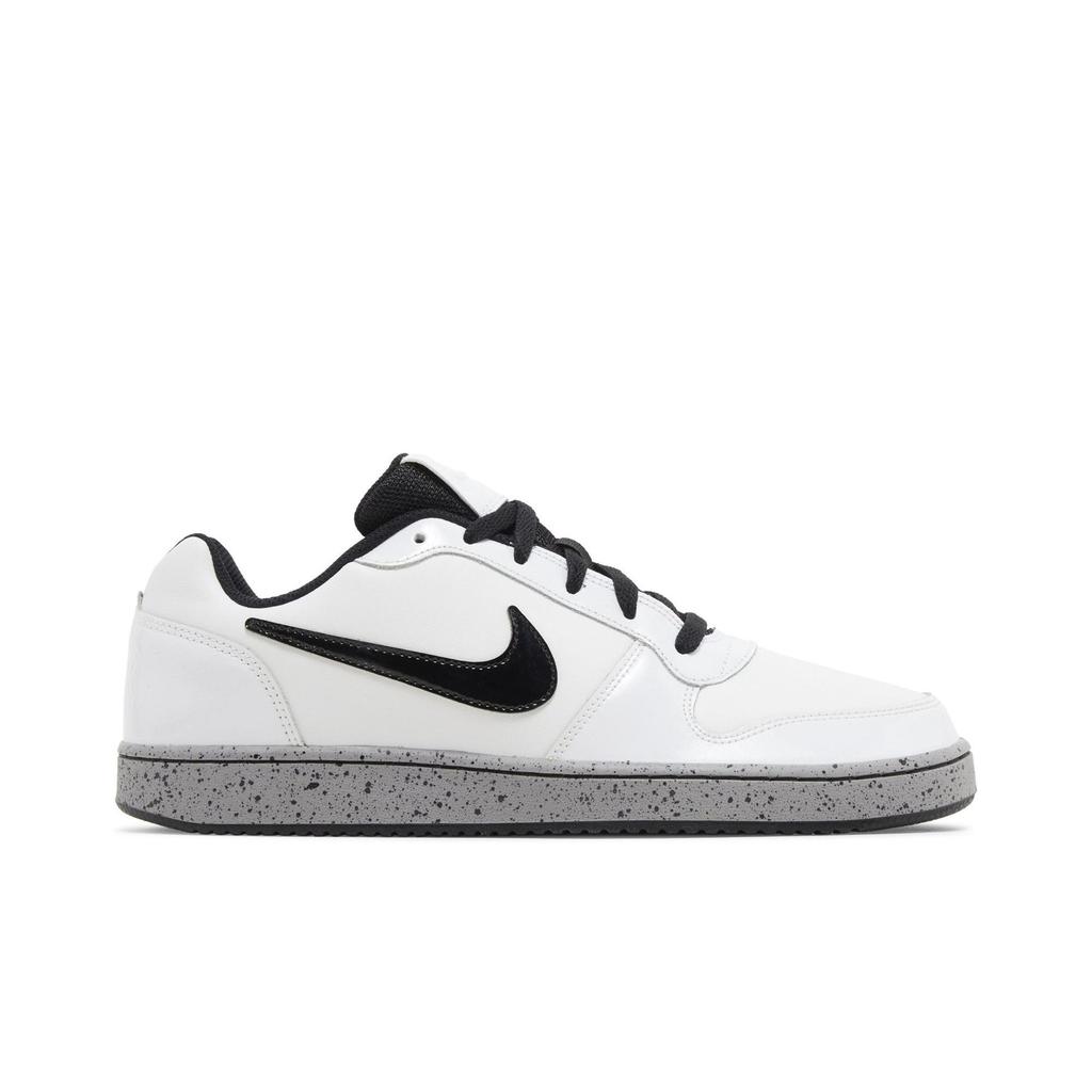 Nike Ebernon Low 'White Cement' (унисекс) Белые / Белые / Черные / Серые скейтбордические кеды CK0034 100