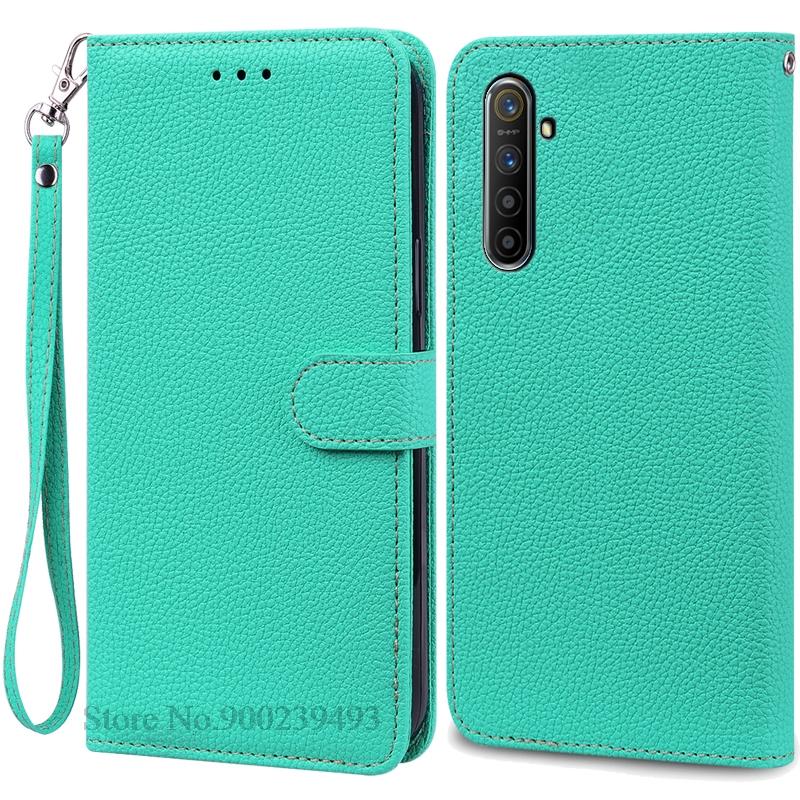 Для Realme X2 Чехол Силиконовый Мягкий Кожаный Чехол-Книжка с Кошельком Для OPPO Realme X2 Чехол Realme X 2 Чехол для Телефона Накладка Футляры
