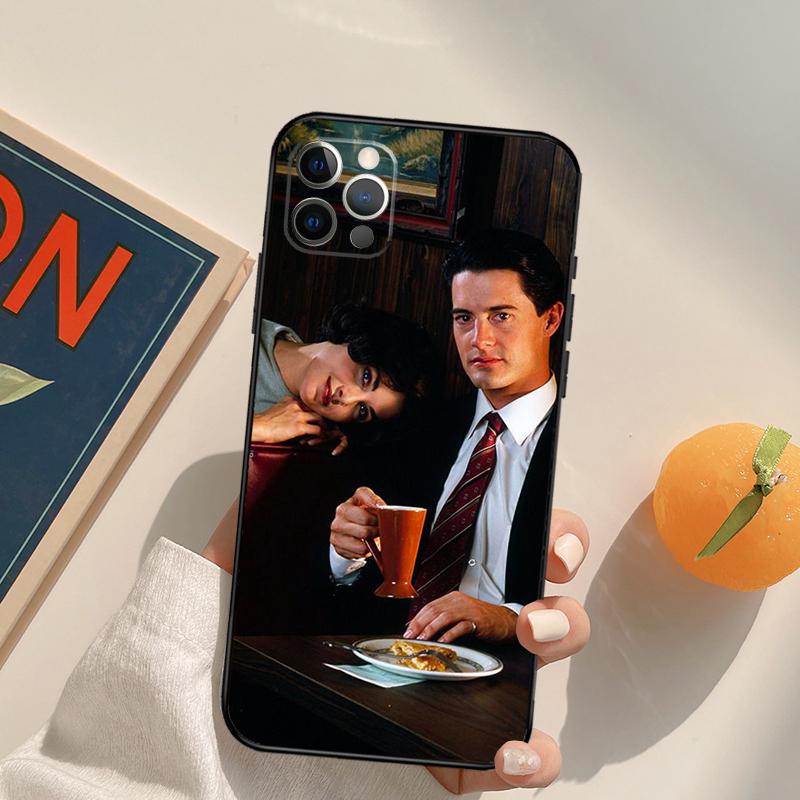 Twin Peaks Meanwhile Cover Case For iPhone 16 15 14 13 12 11 Pro Max XS XR X 12 13 Mini 16 15 Plus Fundas