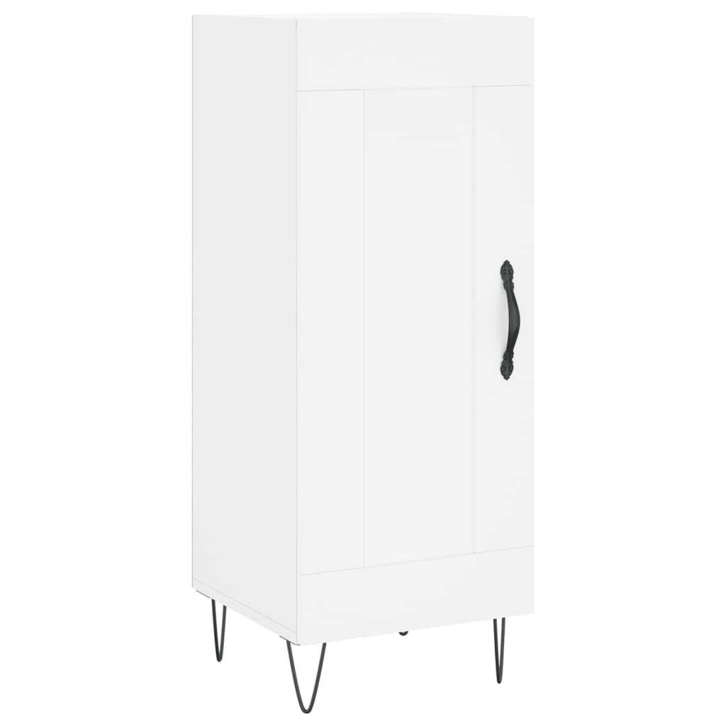 Highboard White 34.5 x 34 x 180 cm Particleboard