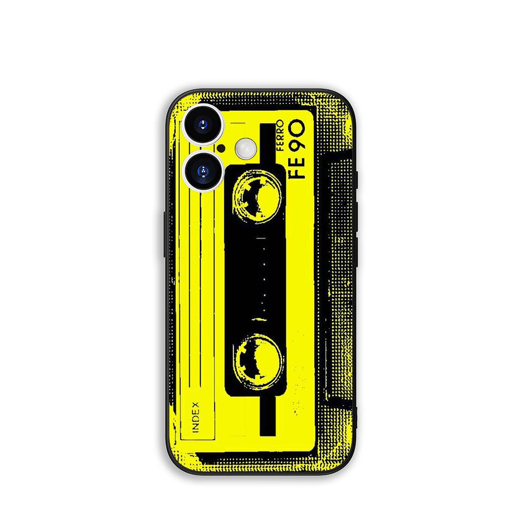 Coque Cover for Samsung Galaxy S25 S23 S22 S24 FE Ultra S10 Plus A05 A06 A15 A16 A26 A35 S10E Case Cassette Tape Music Retro