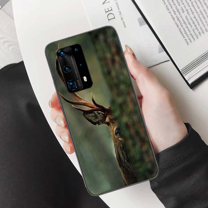 Deer Hunting Camo Phone Case For Huawei Mate 40 30 20 Pro 10 Pro Huawei P50 P40 P30 Lite P20 P10 Lite Cover