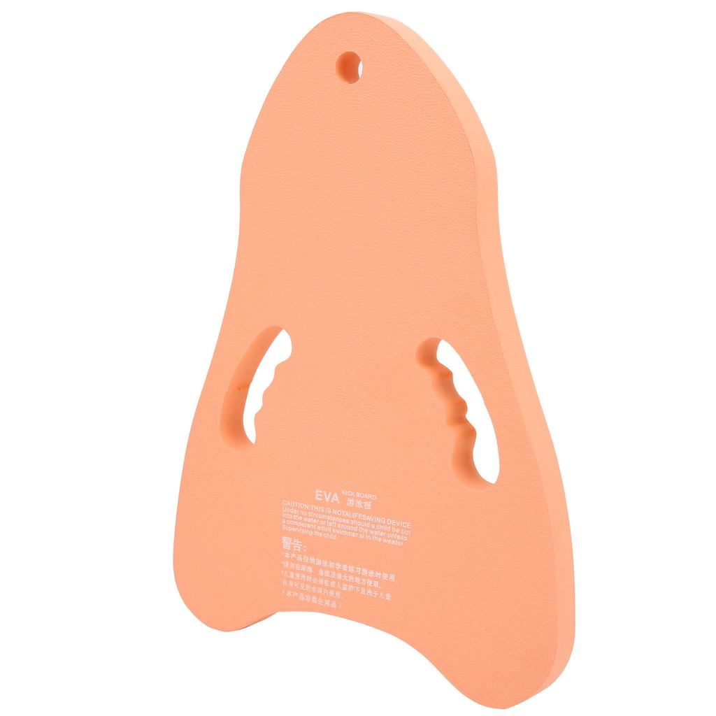 Safety Swimming Tranning Aid Kickboard EVA Floating Board with Handle for ChildrenOrange