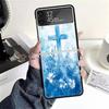 Чехлы для телефона Библия Иисус для Samsung Galaxy Z Flip 4 5 6 7 3 Z Flip7 Flip6 Flip4 Flip5 Flip3 5G Жесткий ударопрочный чехол Fundas