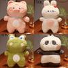 Animal Cartoon Frog Rabbit Plush Toy Cute Pig Panda Doll Children Gift Festivals