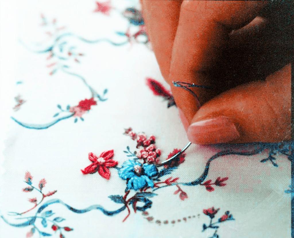 Clover Набор изогнутых игл для вышивания 57-233