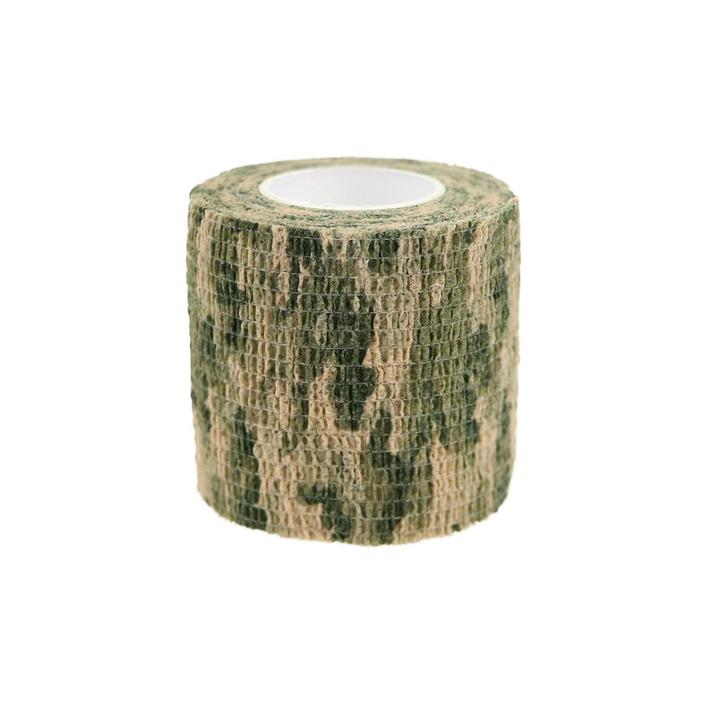 24 Rolls Camouflage Self Adhesive Bandage Wraps Elastic Cohesive Bandage Vet Tape for Pet Animals Fingers Ankles Wrists Elbows