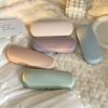 Cream Colored Glasses Case Travel Glasses Protective Organizer Women Portable Cute Sunglasses Glasses Storage Box