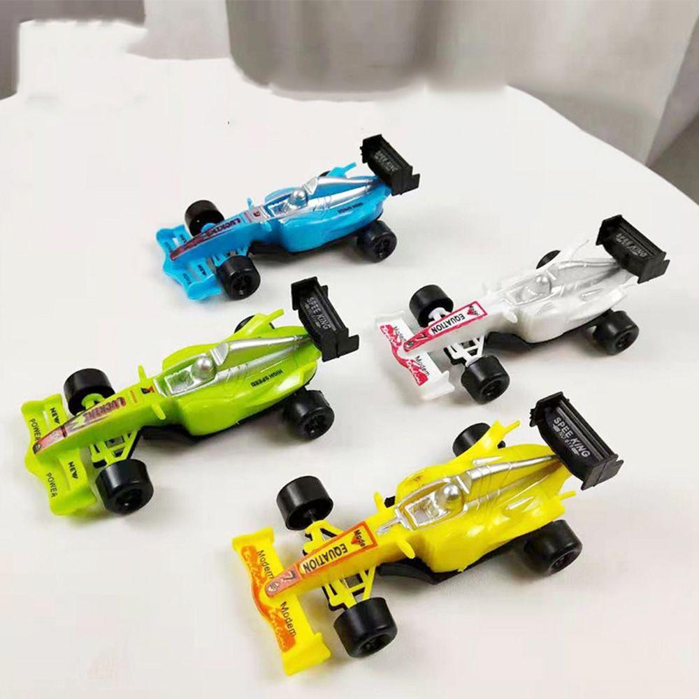 For 3-6 Years Creative Toys Cartoon Toy Mini Pull F1 Car Pull Back Car Toys Inertial Racing Cars