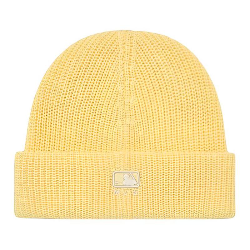 MLB Полиэстеровые шапки унисекс желтые модные 3ABNBM256-46MSM