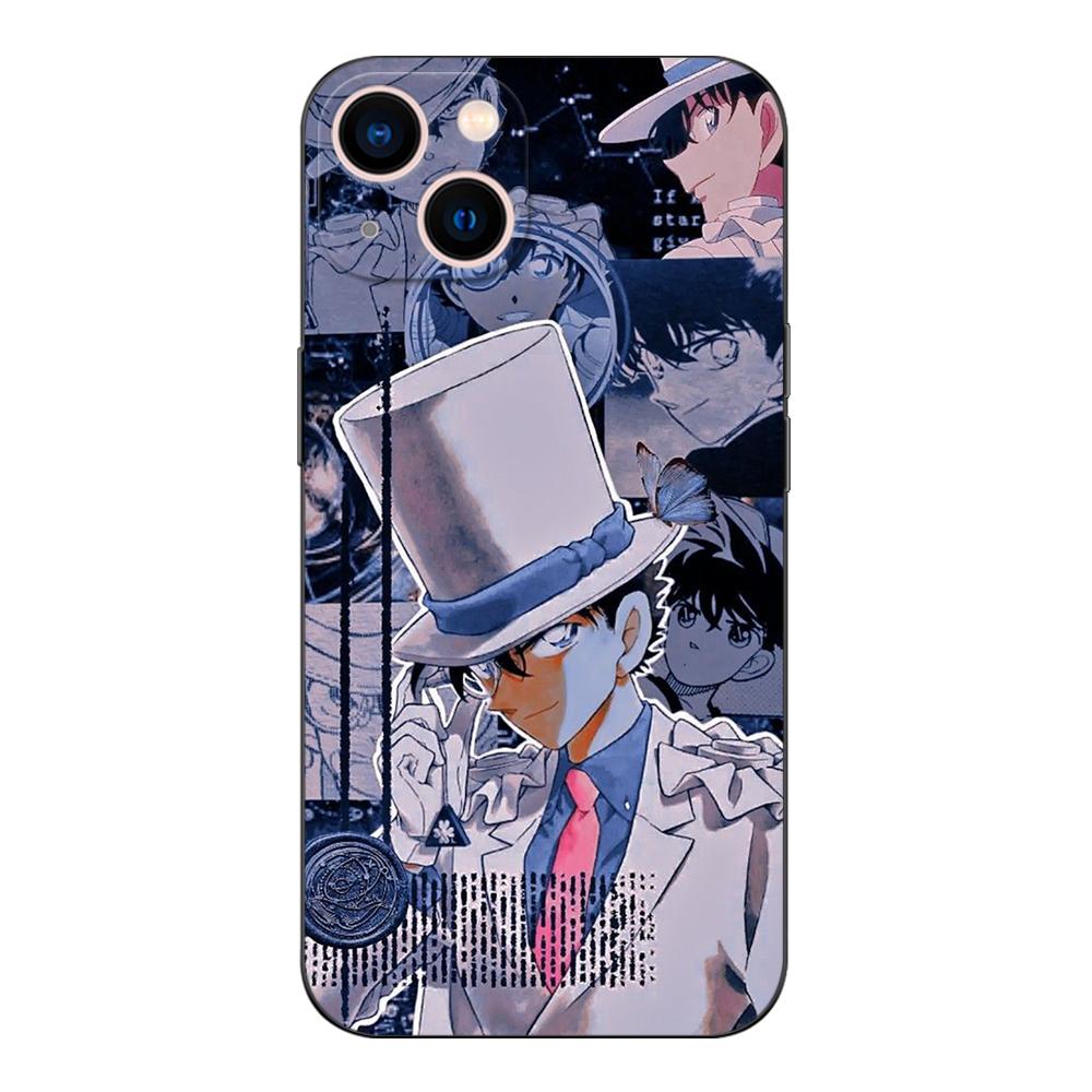 Черный чехол из ТПУ для OPPO A16 A16S A55 A94 F17 F19 Pro Reno 4 5 Lite 6 4G 5G Kaito Kid