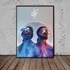 Большой Холст Картина Pnl Альбом Два Брата Искусство Настенные Панно для Гостиной Известные Художественные Печати Плакаты Cuadros
