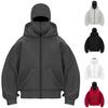 Autumn and Winter Men's and Women's Casual Sportswear with Hooded Mask Design Sporty Plus Size Hoodie