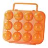 6 Grid Egg Box with Handle Large Capacity Shockproof Impact Resistant Compact Design