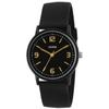 J-AXIS Women's HL205-BK (Women's Black Sun Flame) Round Watch Black Analog