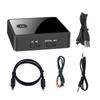 BT 5.0 Transmitter Receiver 2 In 1 Wireless Audio Adapter (3.5mm RCA Optical AUX) with LED