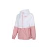 Sportswear Color Block Woven Hooded Jacket Women Jackets White AJ2983-109