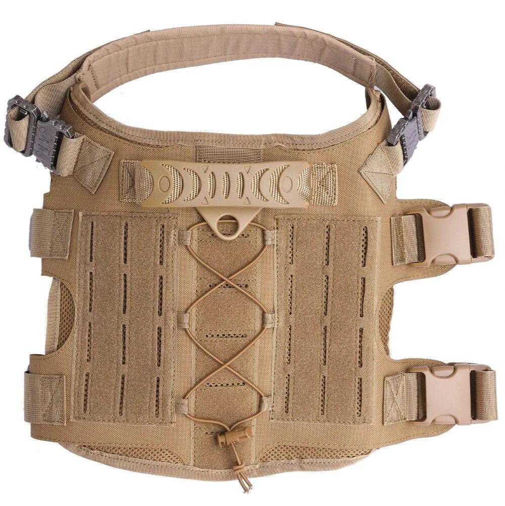 Тактическая шлейка для собак без тяги, шлейка для домашних животных, жилет, одежда, регулируемые защитные вещи для средних и больших собак, принадлежности для дрессировки, нейлон