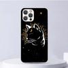 Чехол Witch And Cat Цветной Милый Мягкий Чехол Для iPhone 16 17 Air 16E 15 Plus 11 12 13 Mini 14 Pro Max Чехол Для Телефона Apple 7 8 SE Coque F