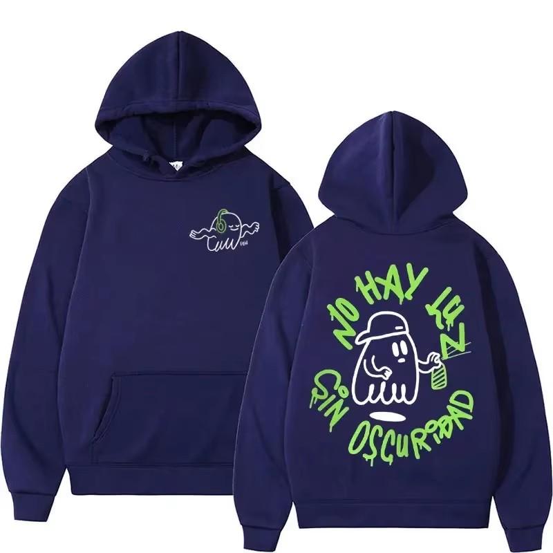Autumn Men's Women's Hoodies Anime Ghost Printing Unisex Fashion Pullover Long Sleeves Loose Casual Vintage Sweatshirts