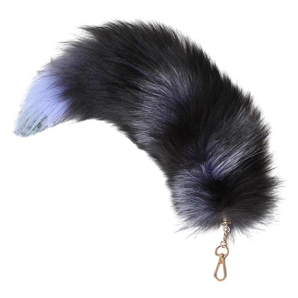 Милый брелок-подвеска для сумки с хвостиком, брелок для ключей, мягкий и нежный, аксессуар для ключей, подарок на рождественскую вечеринку для женщин