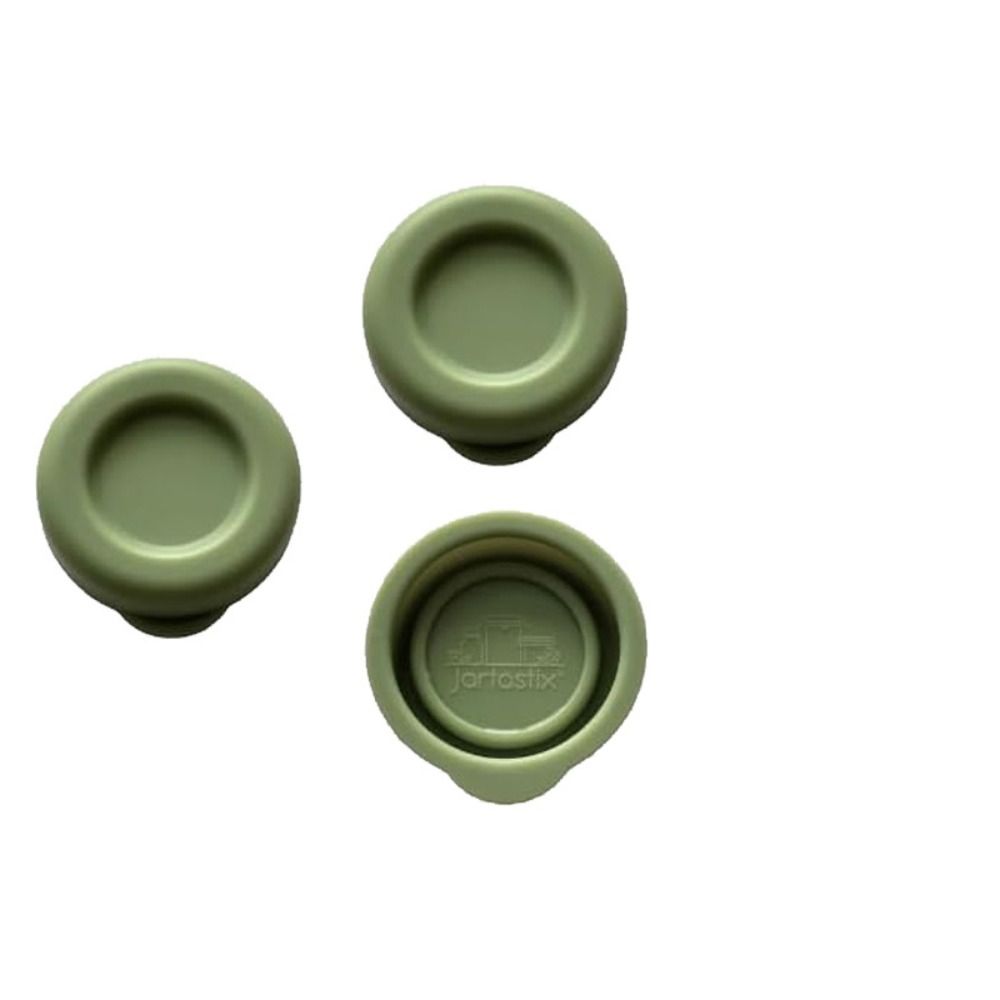 Silicone Replacement Caps | 48mm Diameter Bottle Lids for Stanpac & Libbey Milk Glass Bottles | Reusable, Long-Lasting(3pcs)