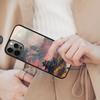 Япония Токио Пейзаж Магнитный Чехол для Телефона ДЛЯ APPLE iPhone 17 Air 16 14 13 12 Pro Max 15 Plus Беспроводная Зарядка С Чехлом MagSafe