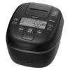 Tiger Thermos (TIGER) Rice Cooker 1 Sho Pressure IH Type Bubble Fire Cooker Earthen Pot Furnace Coated Pot Fog Black JPI-X180KX