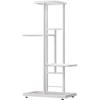 4 Tier Plant Stand Indoor Metal Flower Pot Holder Shelf Corner Tiered Multiple Plants Display Shelving Unit For Living Room